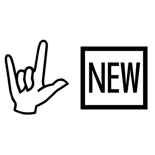 🤟🆕 Emoji Domain black and white Symbola rendering